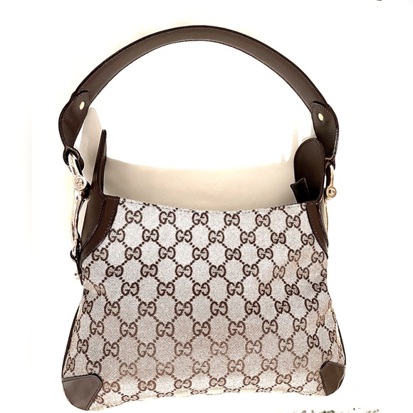 Gucci Handbags - Gucci GG Creole HoBo in canvas and leather trim